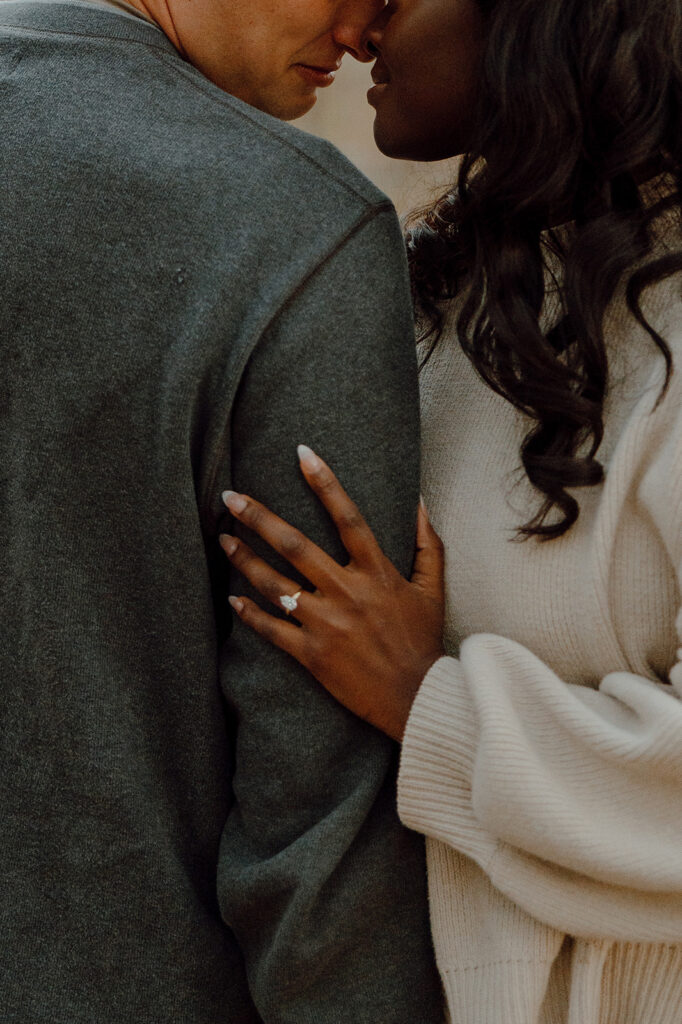 engagement ring photos fall engagement session ideas Texas photographer