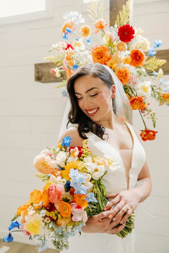 houston wedding photographer texas wedding bridals with bridal bouquet