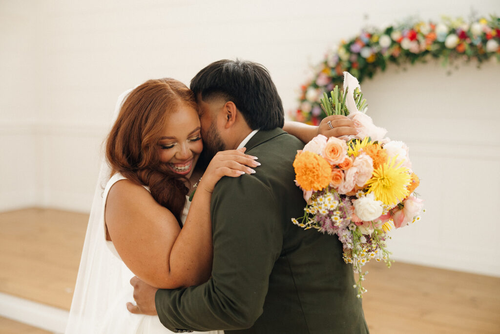 colorful chirst-centered wedding photos texas wedding photographer