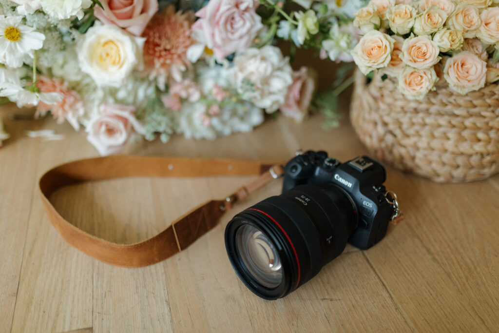 brand photos for texas photographer with florals