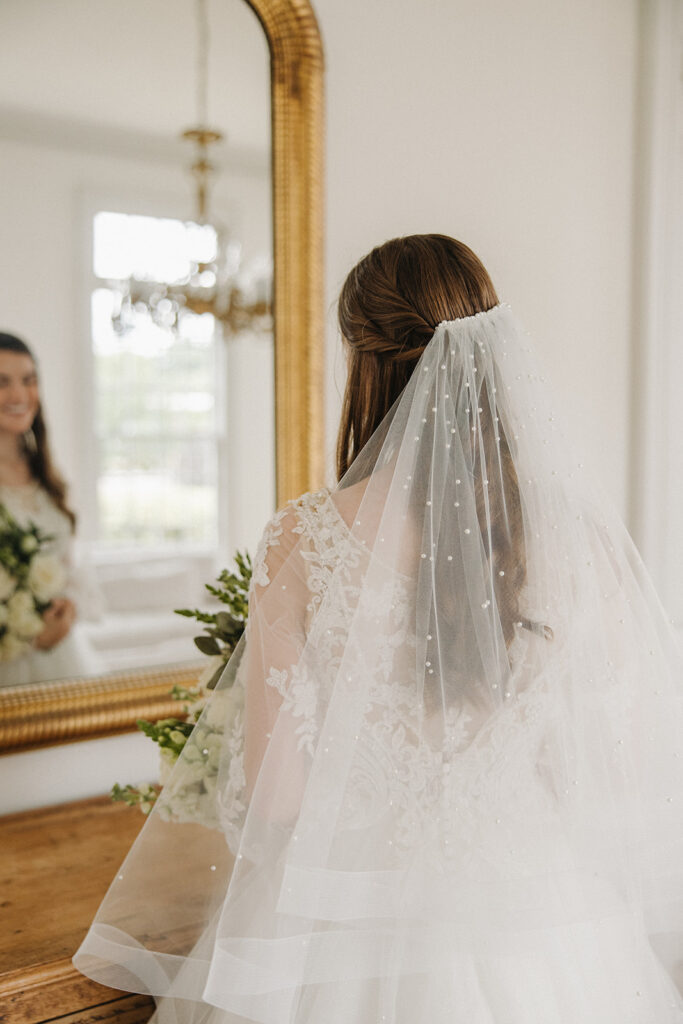 indoor wedding portraits elegant and modern