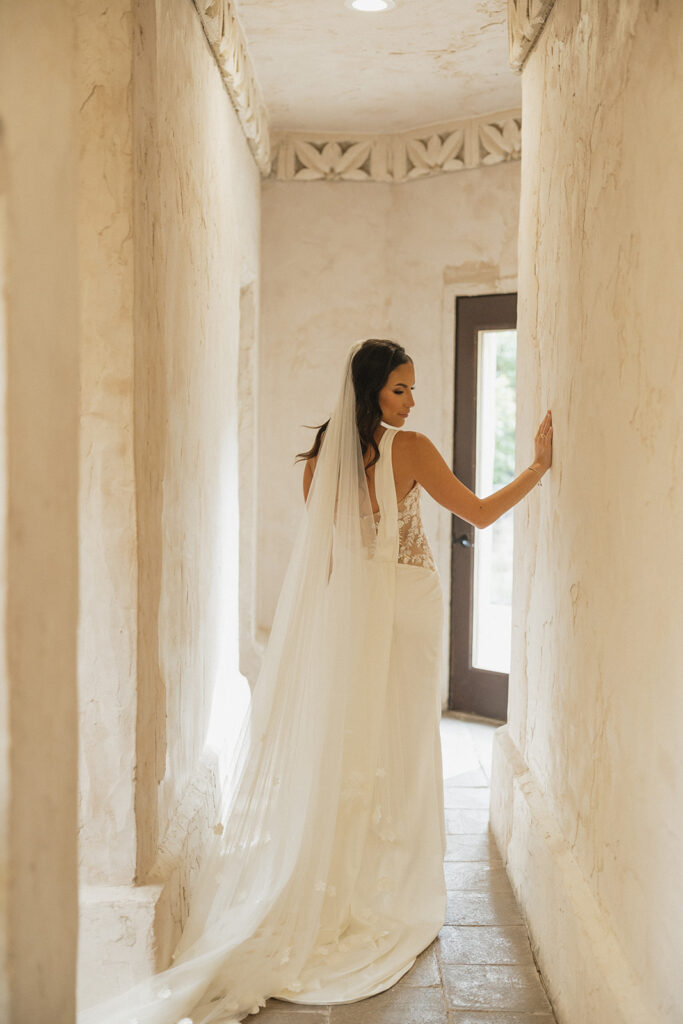 Elegant Villa Antonia Bridal Portraits