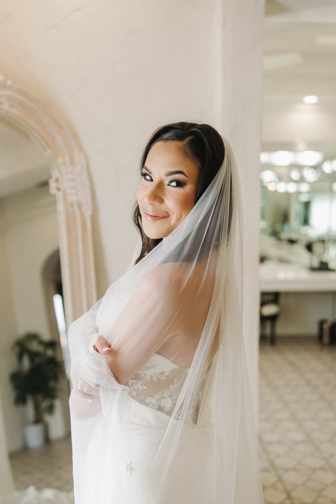 Elegant Villa Antonia Bridal Portraits