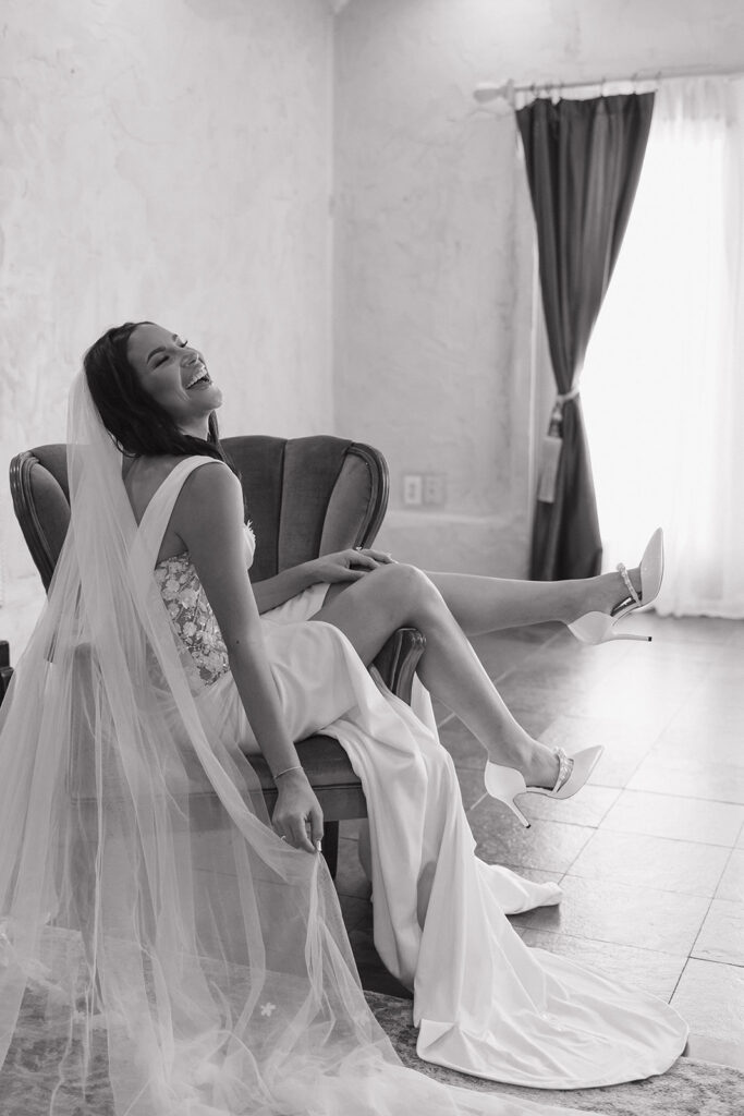 Elegant Villa Antonia Bridal Portraits