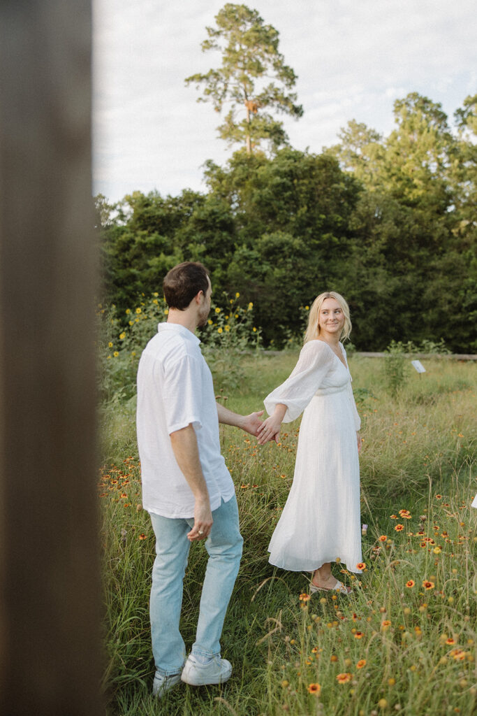 Laid-Back Summer Engagement Photos in Houston