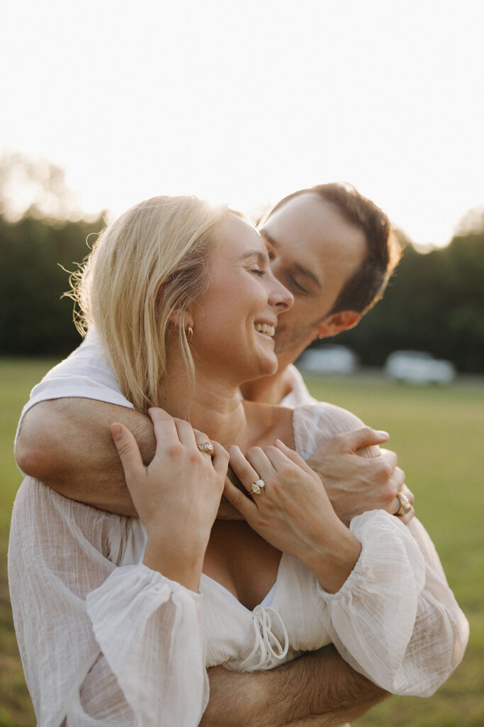 Laid-Back Summer Engagement Photos in Houston