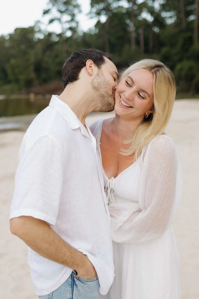 Laid-Back Summer Engagement Photos in Houston