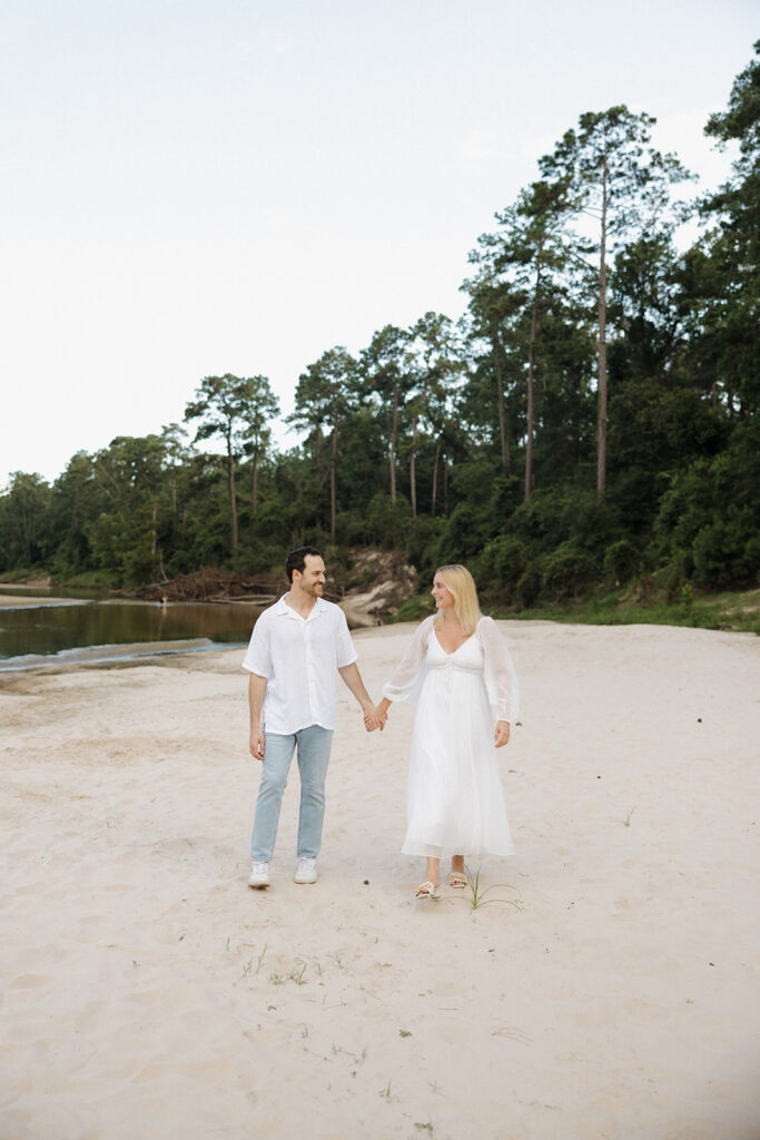 Laid-Back Summer Engagement Photos in Houston