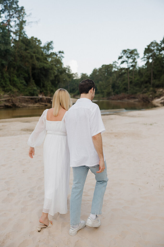 Laid-Back Summer Engagement Photos in Houston