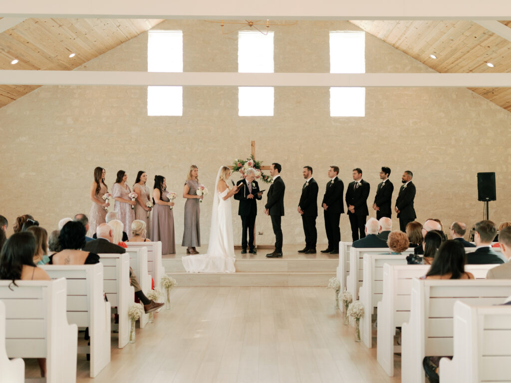 Heartfelt Camp Hosea Fall Wedding in Anderson, TX