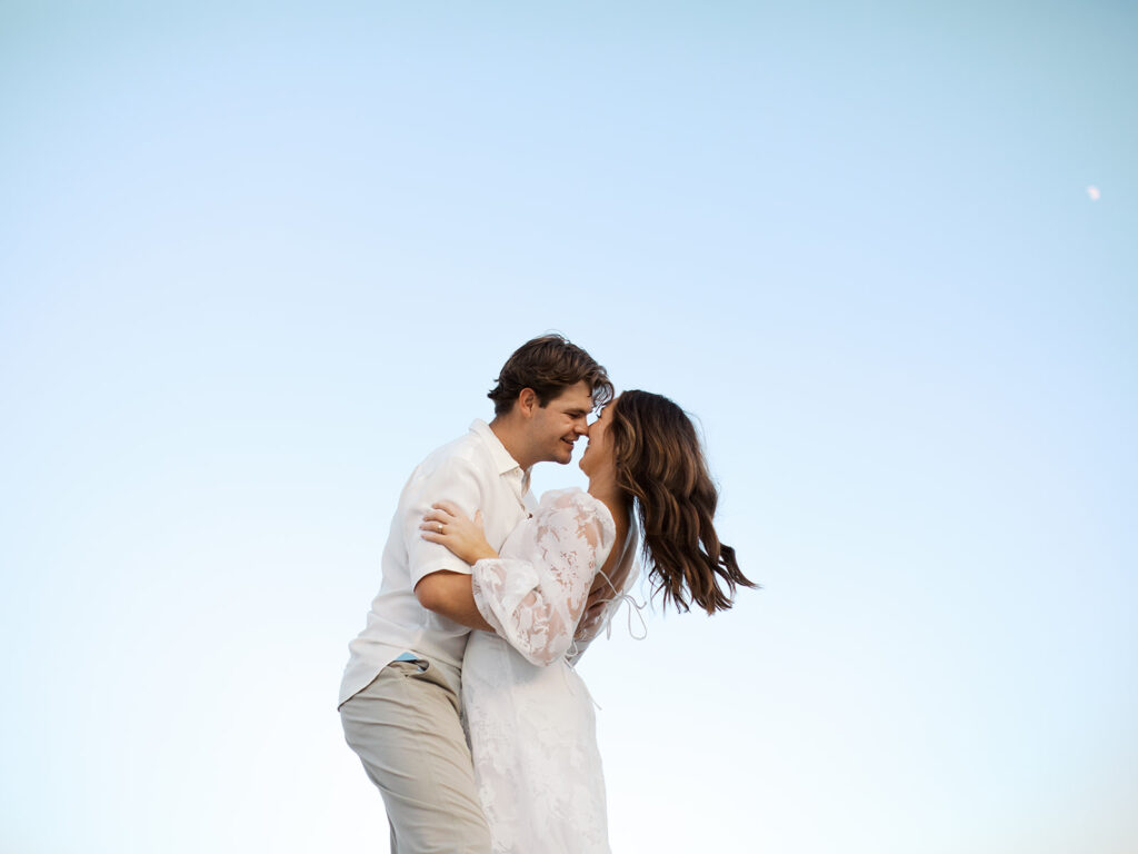 nostalgic engagement photoshoot cinematic engagement pictures