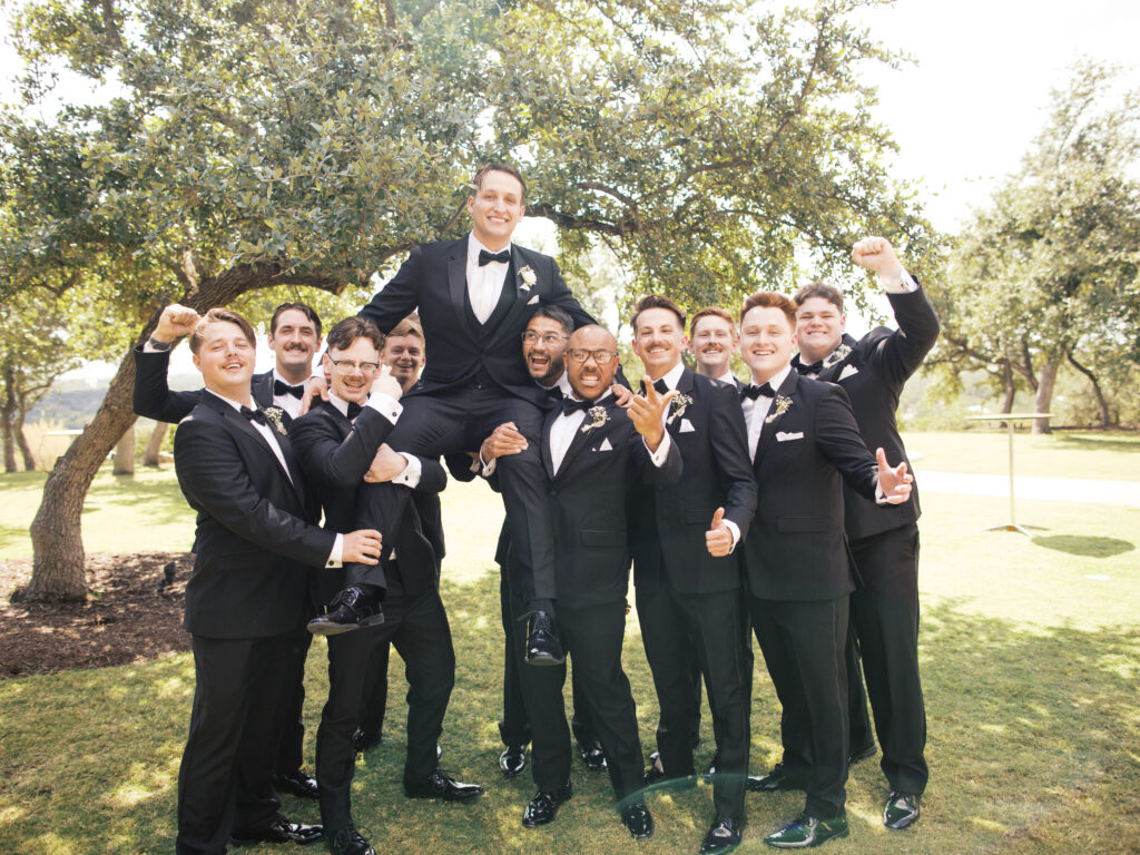 groomsmen photos in texas