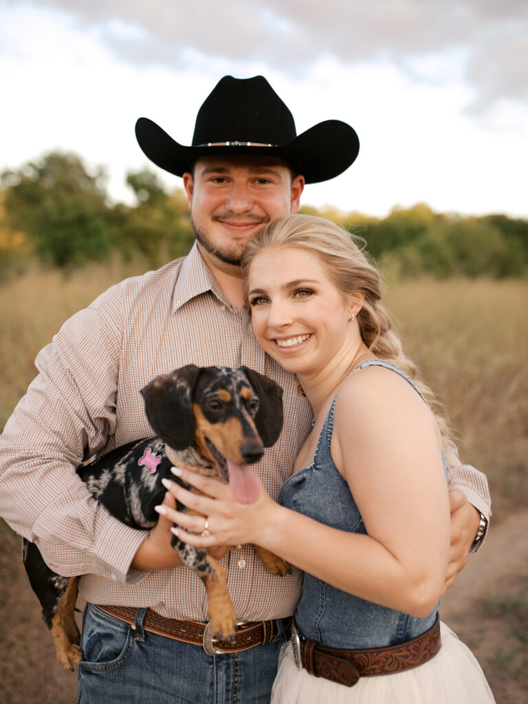 field engagement photos western style