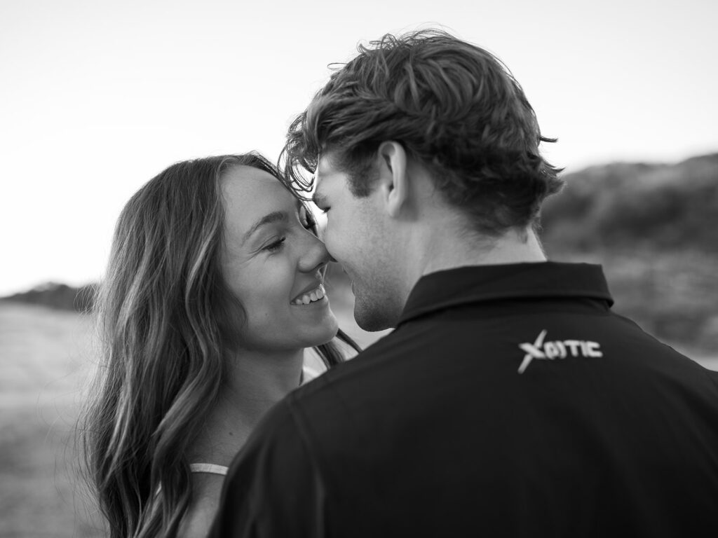 western engagement photos at Pedernales Falls State Park