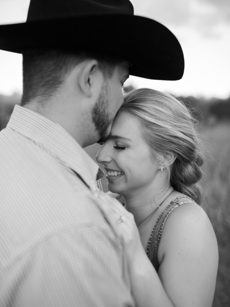 Playful Western Engagement Photos in Boerne TX