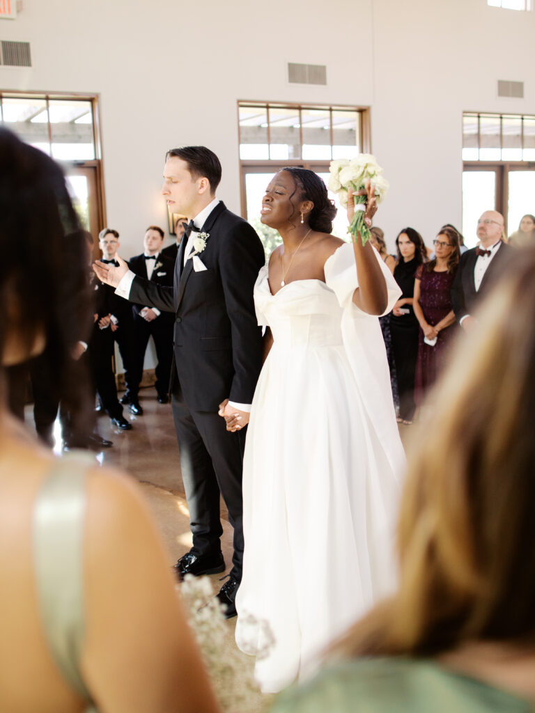 dripping spring wedding ceremony in texas