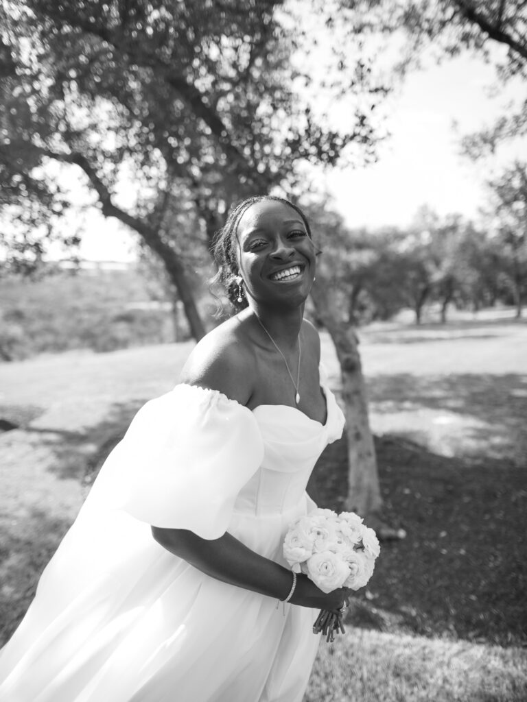 dripping spring wedding ceremony in texas