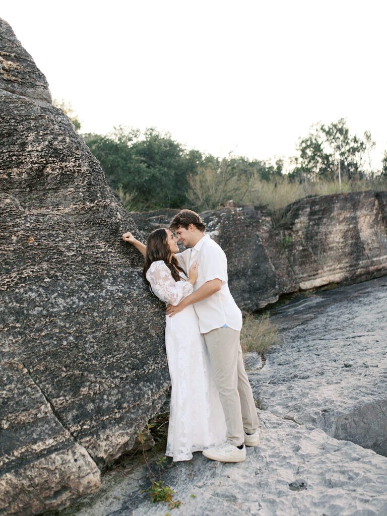 playful beach couples photoshoot in austin texas