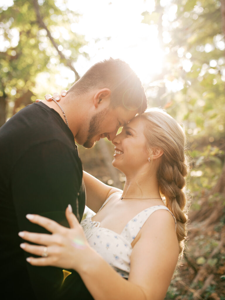 Playful Western Engagement Photos in Boerne TX