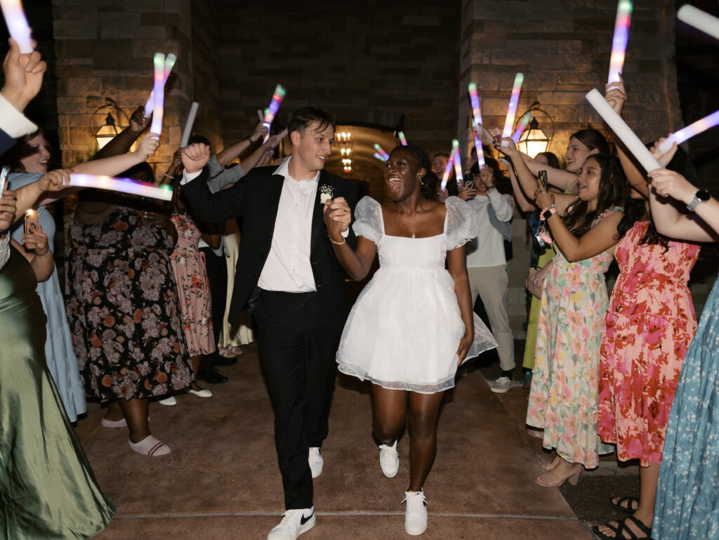 wedding reception photos romantic and playful