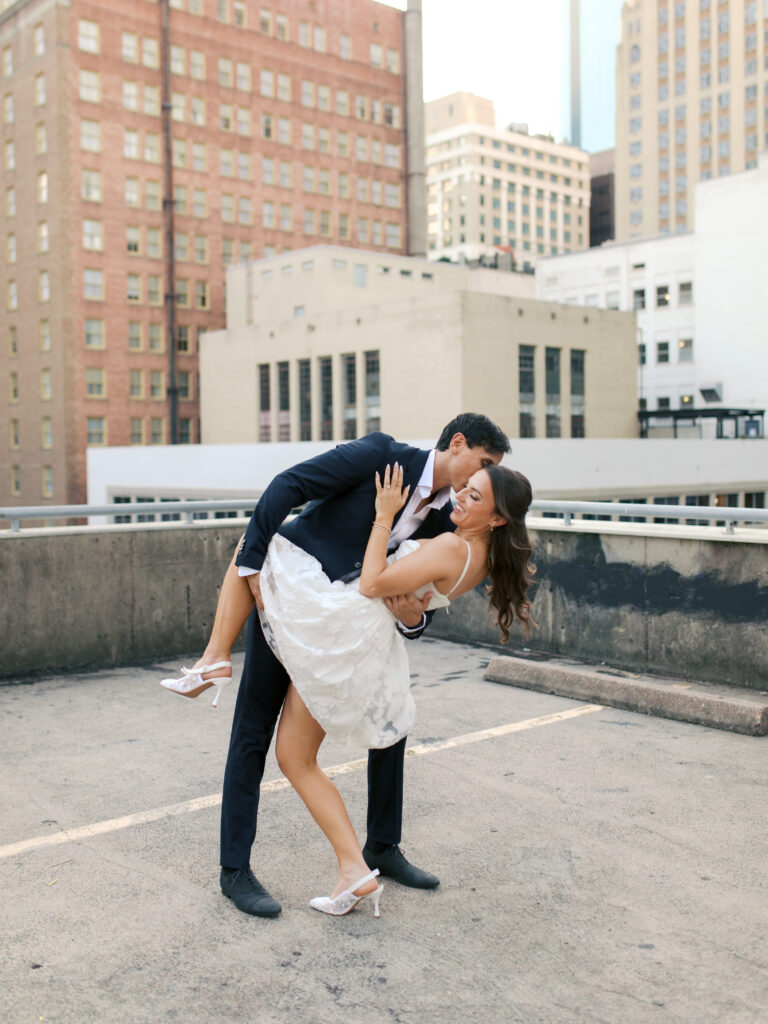 Chic City Engagement Photos in Austin, TX