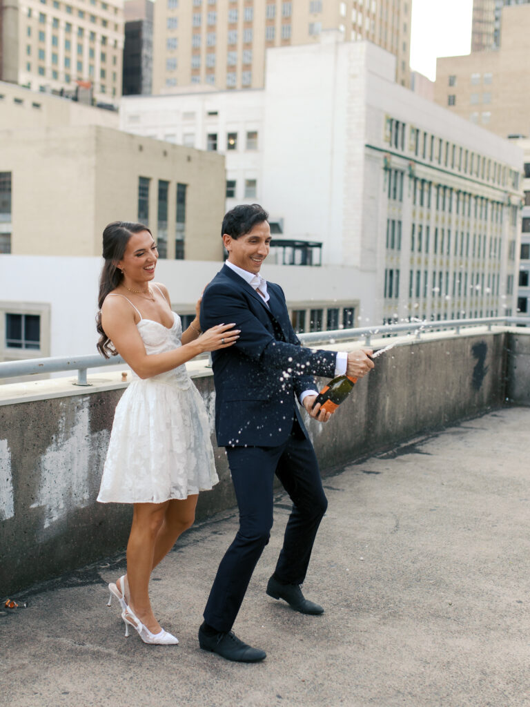 Chic City Engagement Photos in Austin, TX