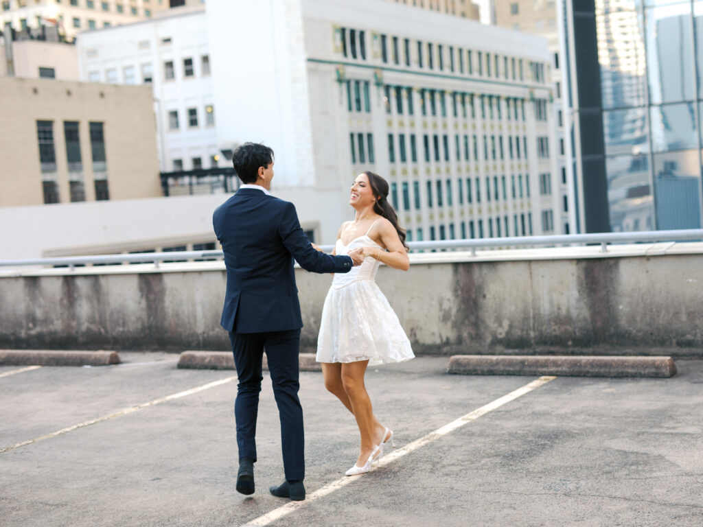 romantic couples photography engagement session in texas