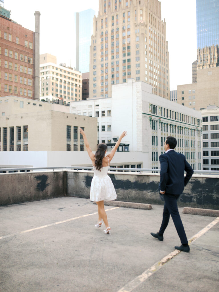 Chic City Engagement Photos in Austin, TX