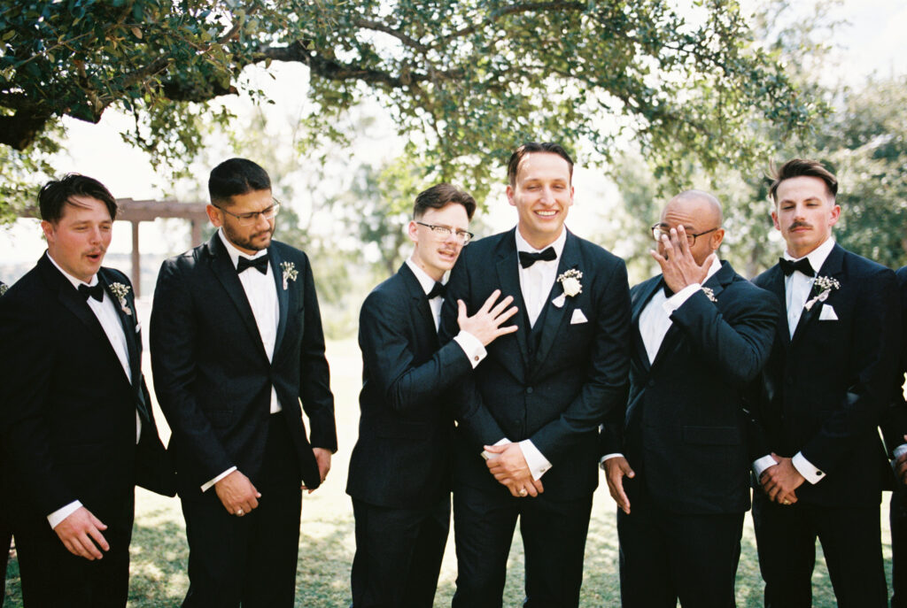 nostalgic and timeless bride and groom photos in austin texas