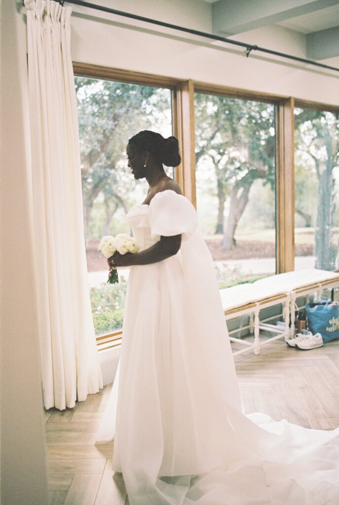 nostalgic and timeless bride and groom photos captures by an austin wedding photographer