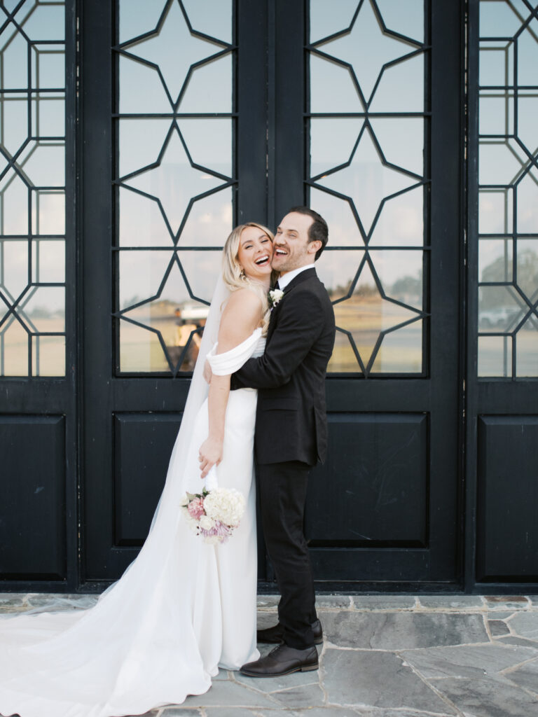 outdoor wedding photos at camp hosea