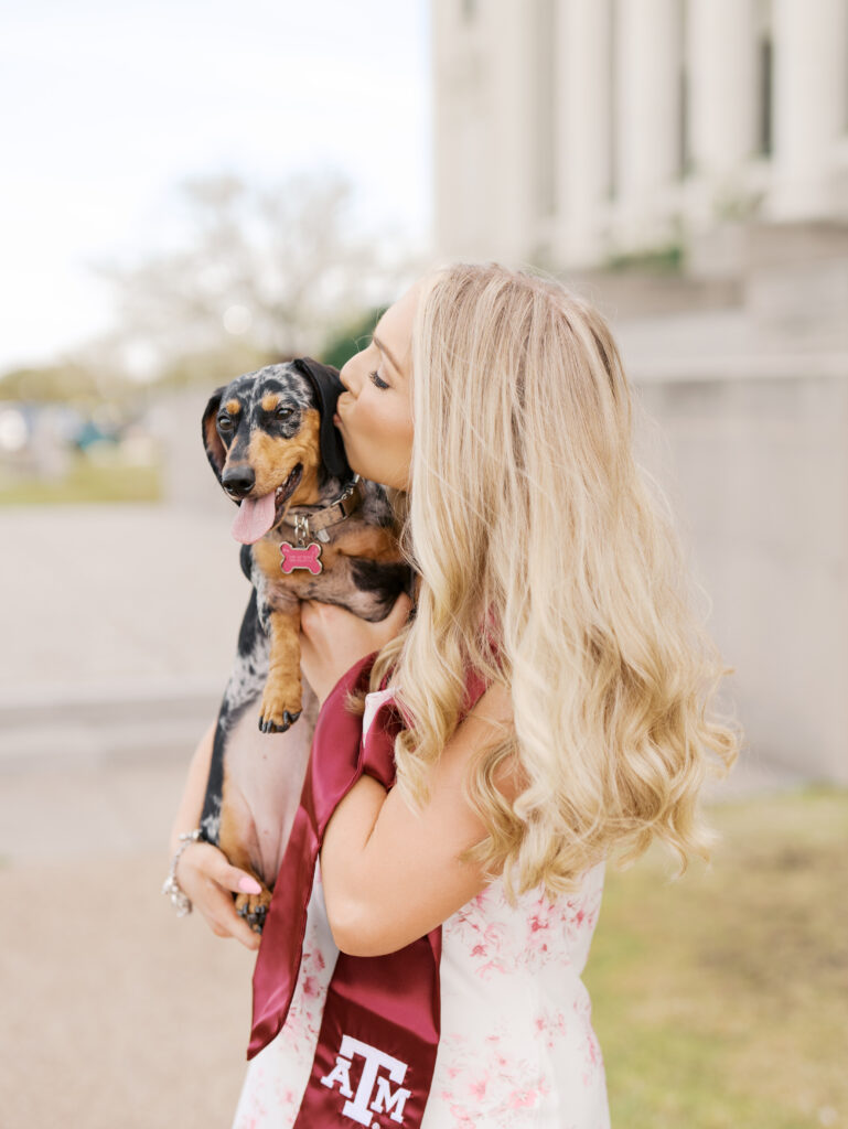 Texas A&M Senior Pictures with Cori on Campus