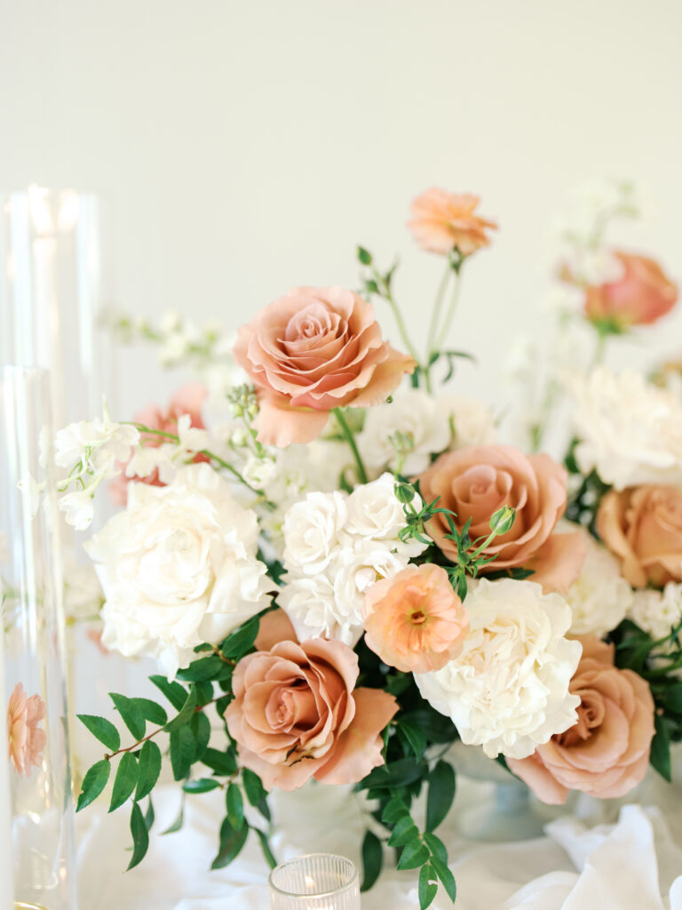 colorful branding photos for a wedding florist