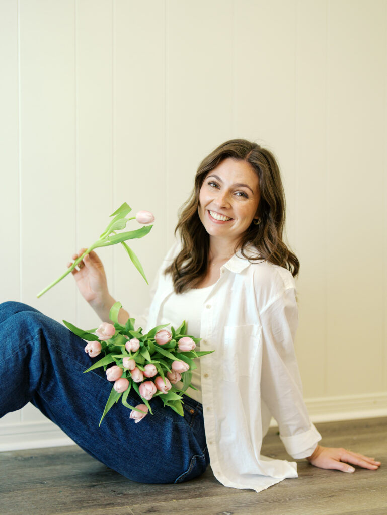 business owner posing for photos in austin texas