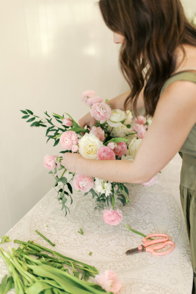 Wedding Florist Branding Photoshoot with Chelsey J. Blooms