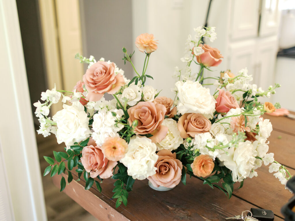 bright and colorful florals in austin texas business owner