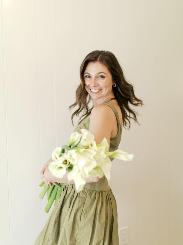 Wedding Florist Branding Photoshoot with Chelsey J. Blooms