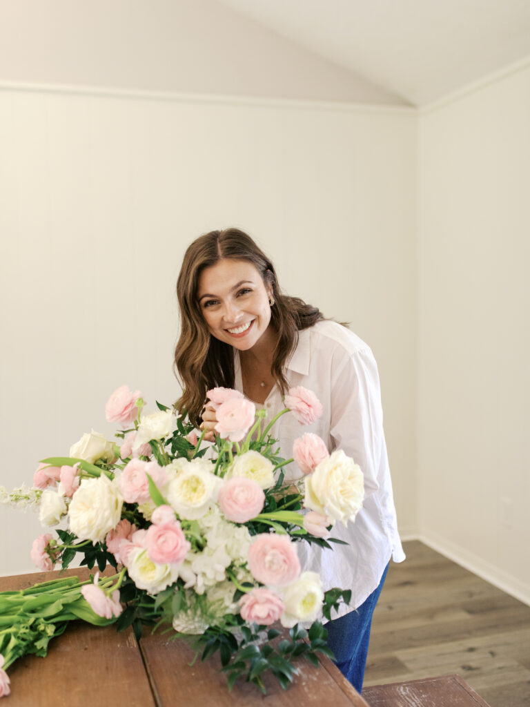 Wedding Florist Branding Photoshoot with Chelsey J. Blooms