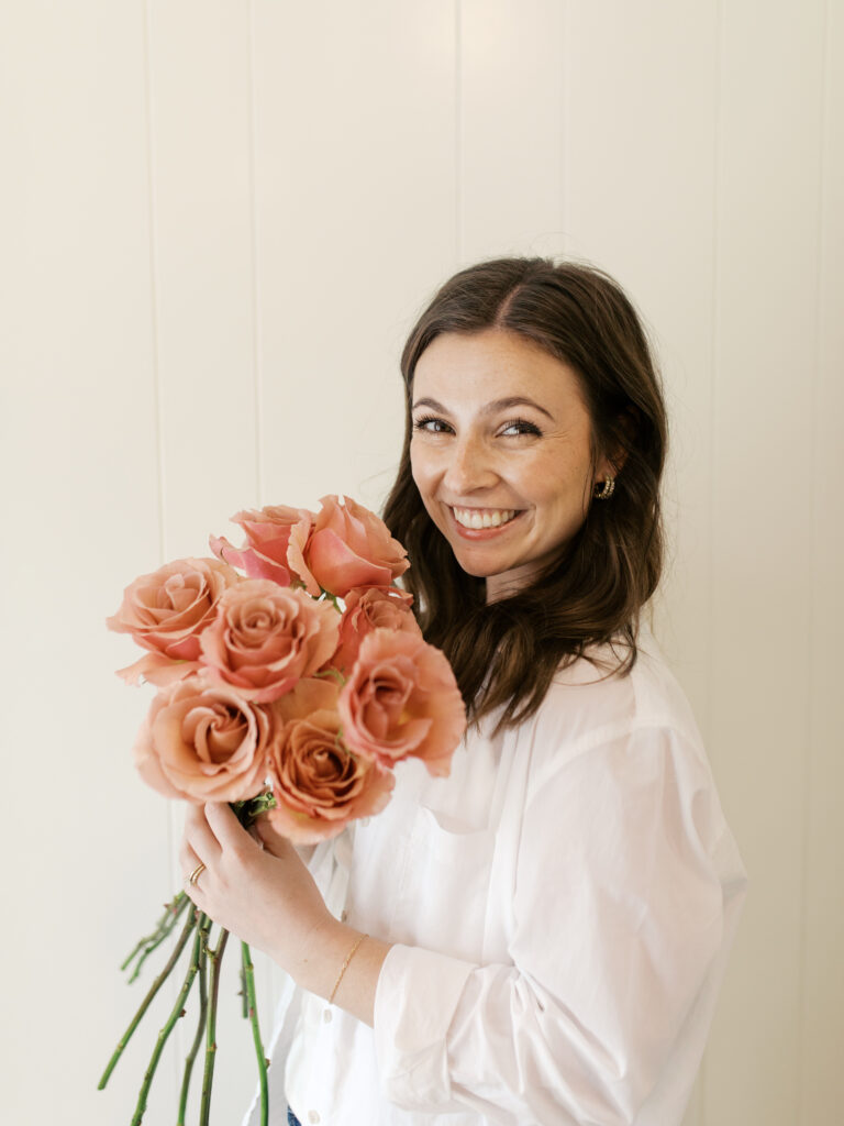 Wedding Florist Branding Photoshoot with Chelsey J. Blooms