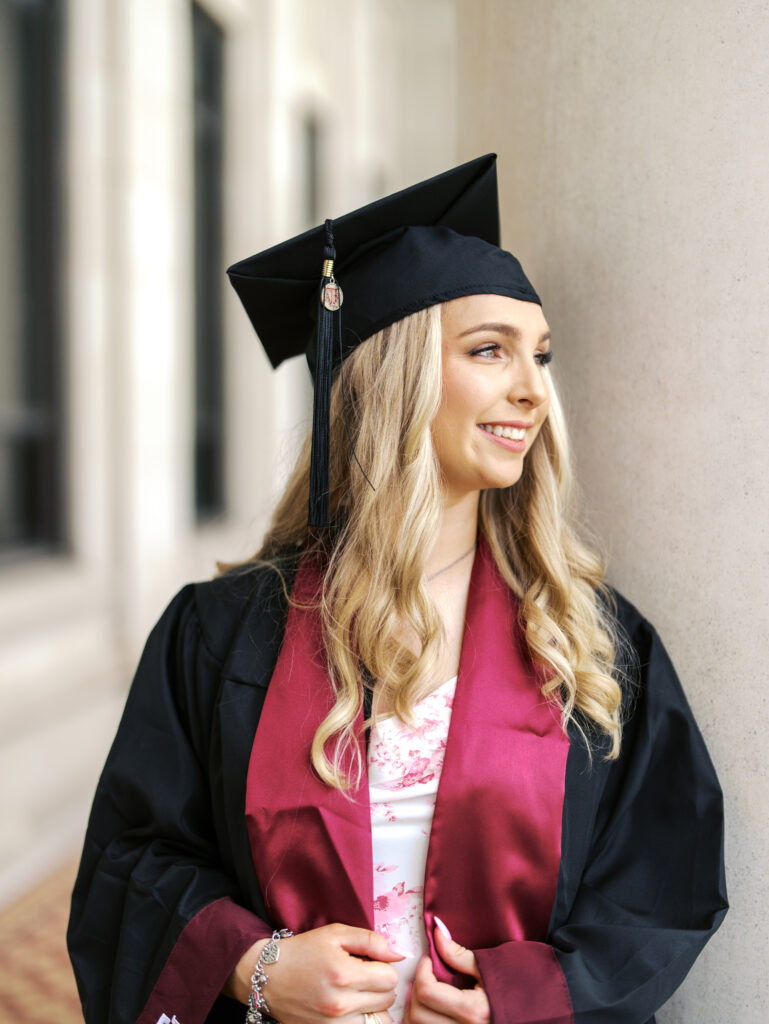 Texas A&M Senior Pictures with Cori on Campus