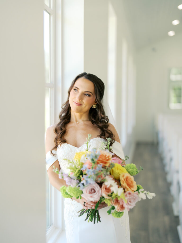 Colorful Bridal Photo Session Captured by a Houston Wedding Photographer