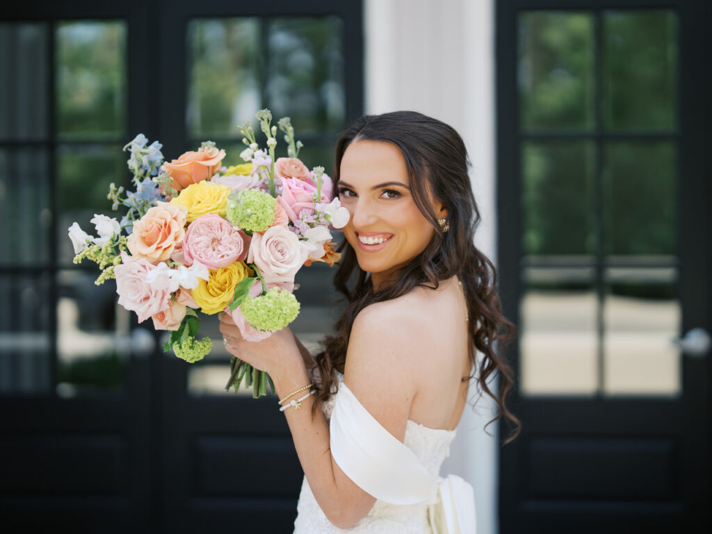 Colorful Bridal Photo Session Captured by a Houston Wedding Photographer