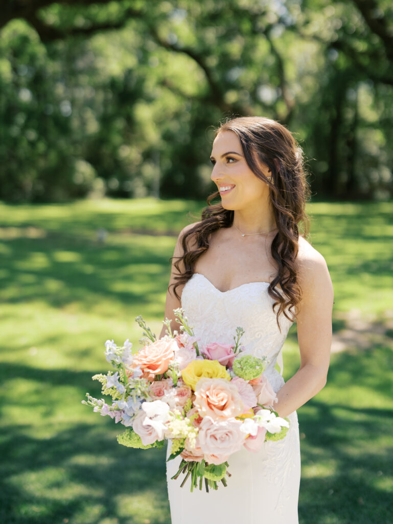 Colorful Bridal Photo Session Captured by a Houston Wedding Photographer