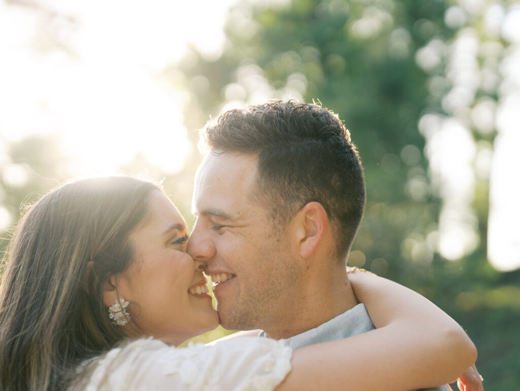 documentary style engagement photos outdoors