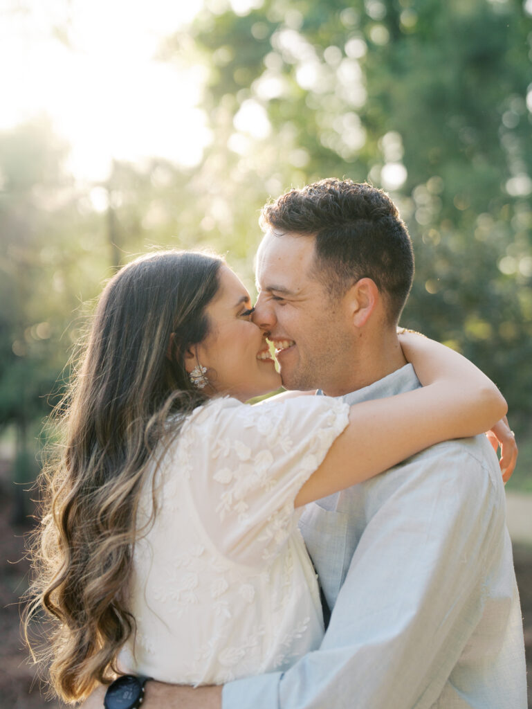 documentary style engagement photos outdoors