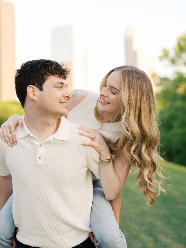 boulevard oaks engagement photos in houston