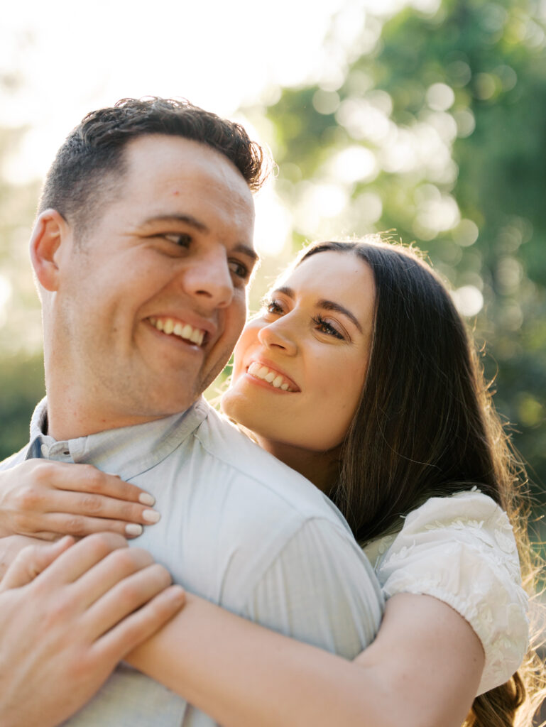 Garden Engagement Photos That Capture a Love Rooted in Faith