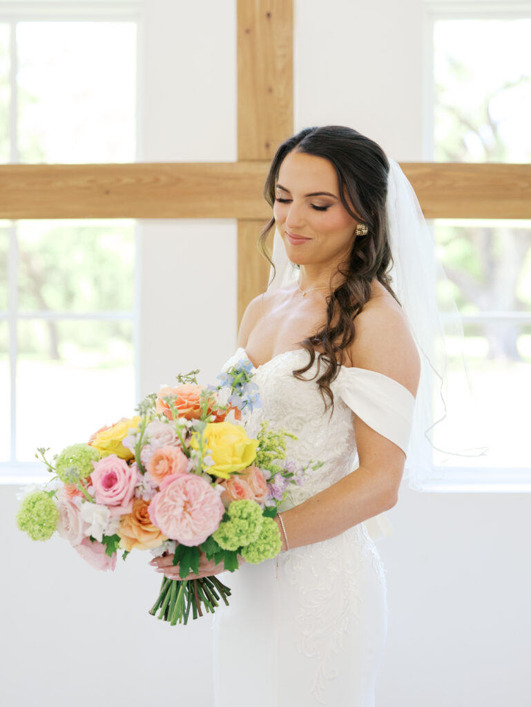 Colorful Bridal Photo Session Captured by a Houston Wedding Photographer