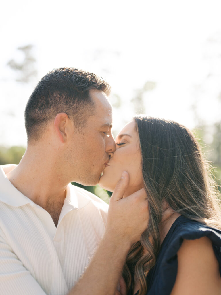 Garden Engagement Photos That Capture a Love Rooted in Faith