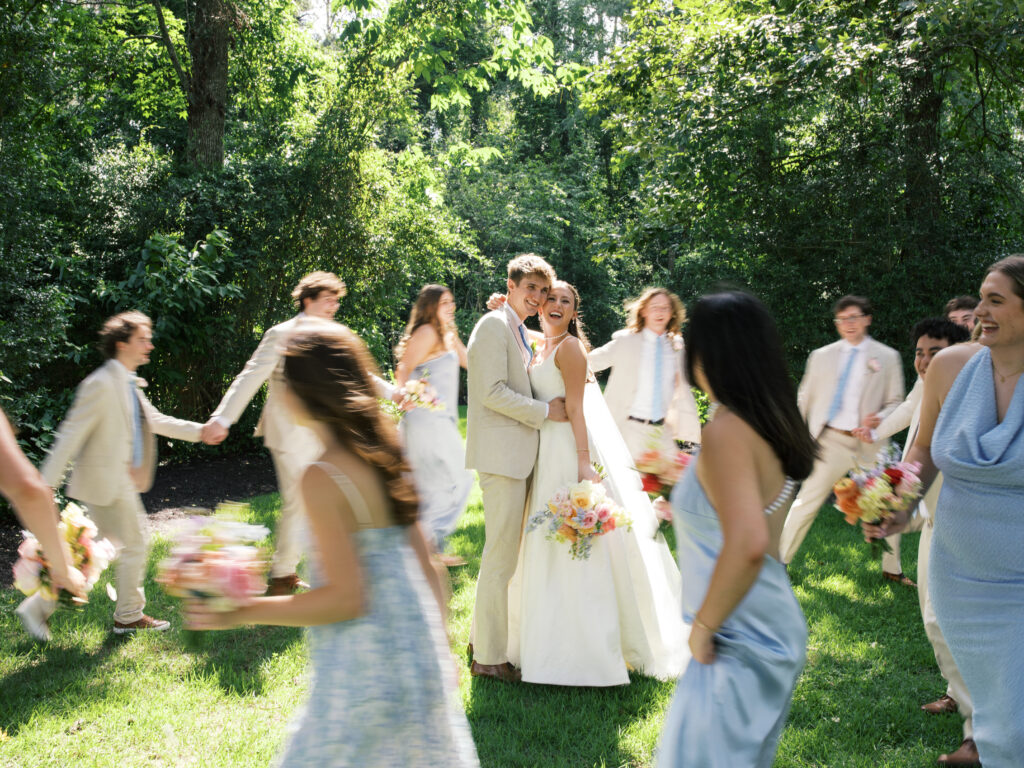 Joyful Spring Wedding at The Meekermark in Magnolia, Texas